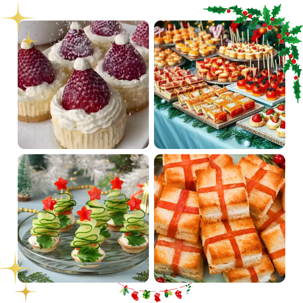 Aperitivos navideños deliciosos